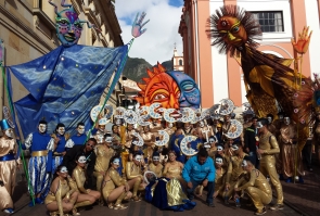 Acompañamiento Comparsa Usaquén- Desfile de Comparsas de Bogotá