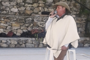Don Pedro rincón, músico local.