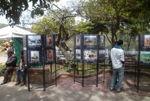 Exposición de fotos donde se puede evidenciar la memoria histórica  de Usme pueblo y veredas el Uval y Corinto