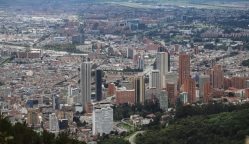 panorámica del centro de Bogotá