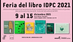 Feria del libro IDPC del 9 al 15 de diciembre