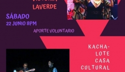 Este próximo sábado Ikal y Victoria Laverde se toman el micrófono de la casa cultural Kachalote para brindar a su público una excelente noche de música. Información: 22 junio /8:00 pm / Transversal 70 C Bis # 77 A- 09 / Aporte voluntario